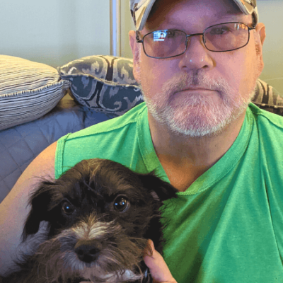 Surrendered dog becomes lifeline to homebound disabled Navy veteran