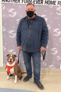 Marine veteran chooses chronically homeless Pit Bull as newest challenge