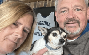 Retired Navy officer with heart for older pets is lifeline to senior dog in need