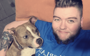 Air Force veteran with a passion for Pit Bulls gives death row dog her wings