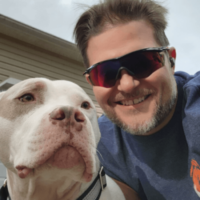 Coast Guard veteran with a passion for service saves Pit Bull in need