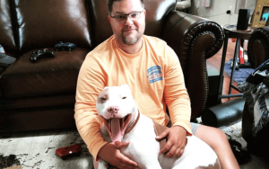 Coast Guard veteran with a passion for service saves Pit Bull in need