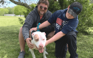 Coast Guard veteran with a passion for service saves Pit Bull in need