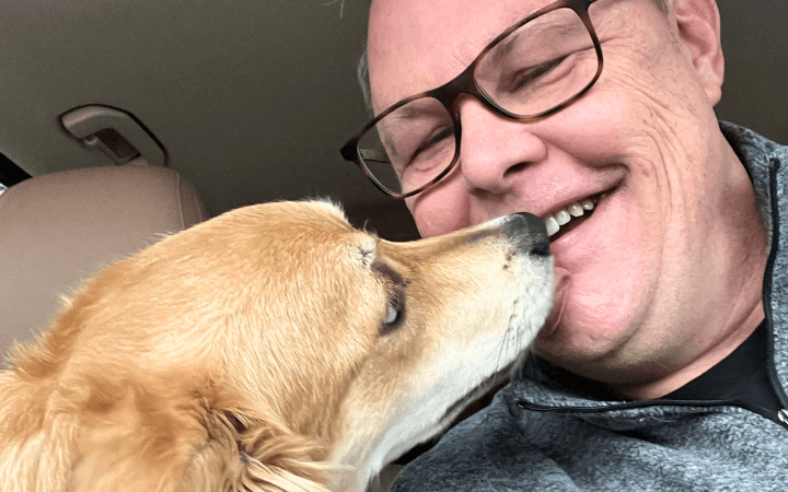Rescue dog grounds Air Force veteran with PTSD and depression
