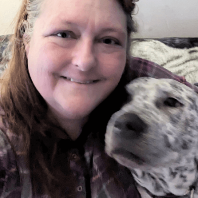 Veteran coping with trauma finds purpose healing dog left for dead