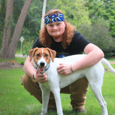 Rescue hound helps Marine Corps veteran battle post-military depression
