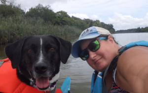 Army veteran learns that untrained rescue dog is worthy of her effort