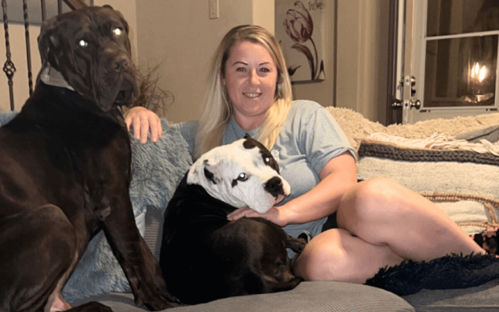 Twice surrendered death row dog a surprise add to Army veteran’s home