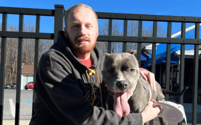 Rescued Pit Bull helps sailor become a better human being