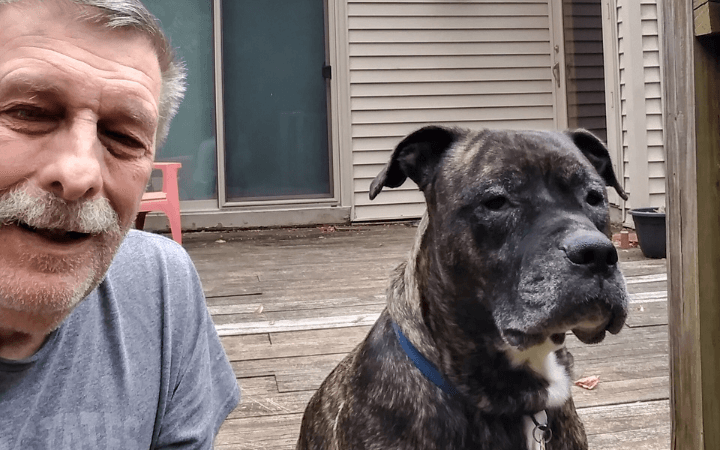 Old dog brings new energy to retired Coast Guard veteran's home