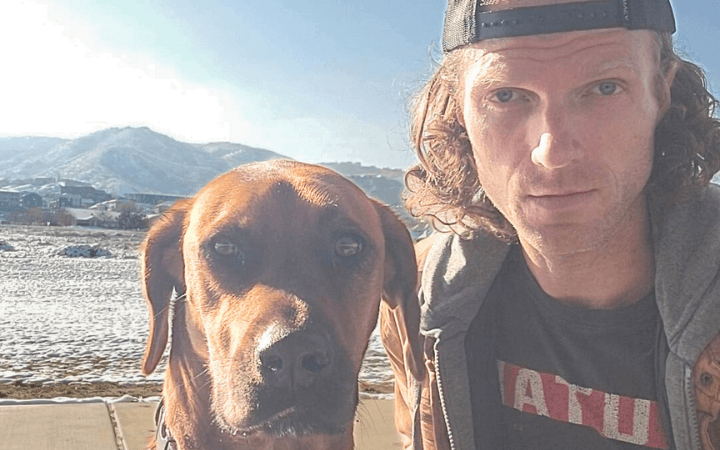 Iraq war veteran finds kindred spirit in athletic rescue dog