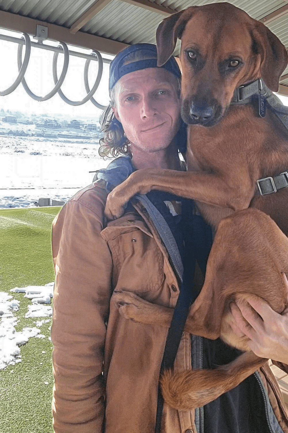 Iraq war veteran finds kindred spirit in athletic rescue dog