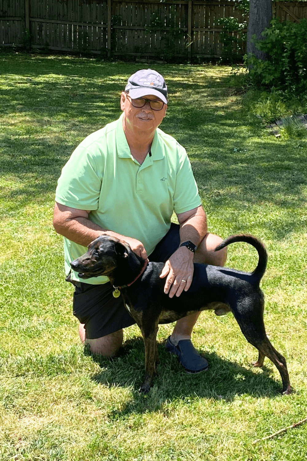 Eccentric hound teaches retired Navy veteran an important life lesson