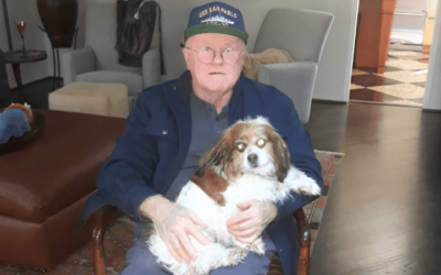Rescue dog gives Navy widower a reason to embrace life again