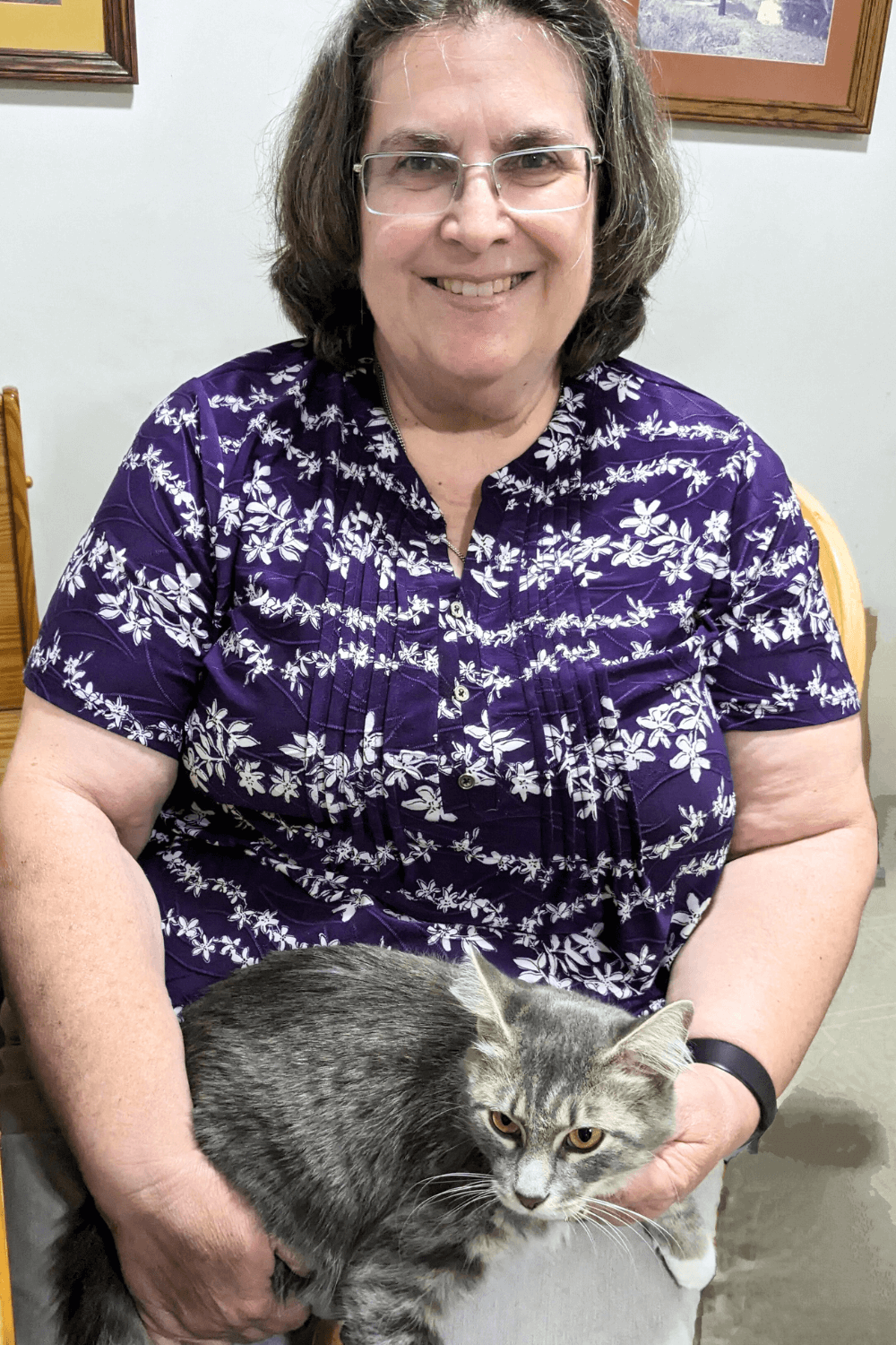 Air Force veteran finds renewed purpose with cricket-loving cat