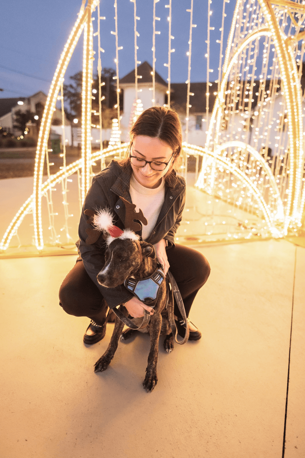 Air Force couple with heart for rescue gives death row dog his wings