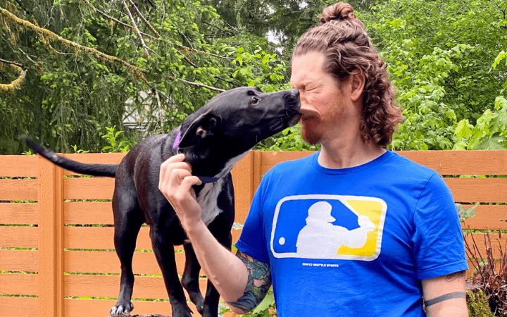 Near death experience prompts Iraq war veteran to adopt a dog