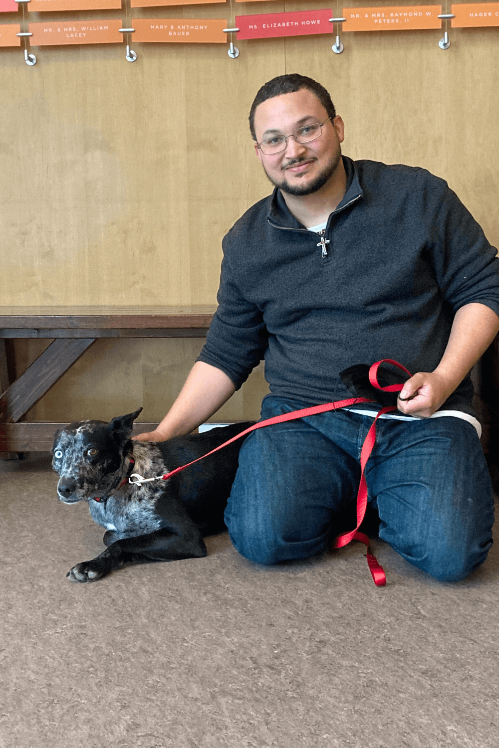 Rescue dog renews inner strength of Marine Corps veteran grappling with divorce