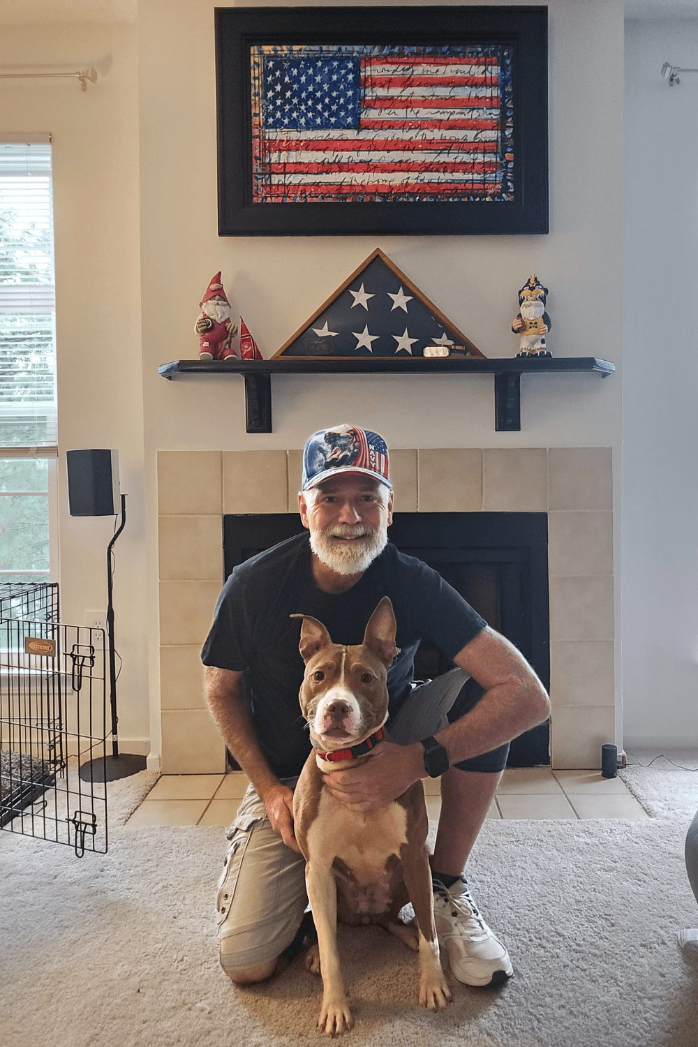 Pit Bull buoys Navy veteran coping with the loneliness of divorce