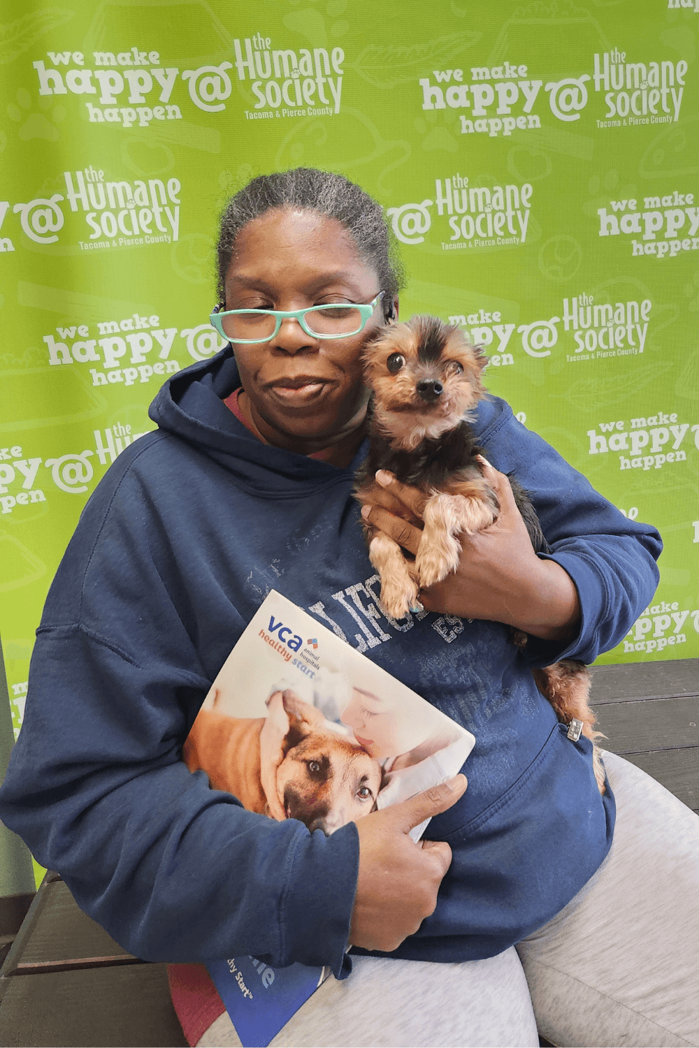 Old dog brings Army veteran out of her shell—she returns the favor
