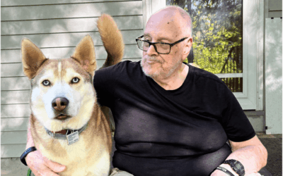 Vietnam veteran’s homecoming now includes a rescue dog