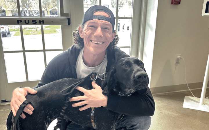 Life after combat: how a rescue dog helps a war veteran find peace