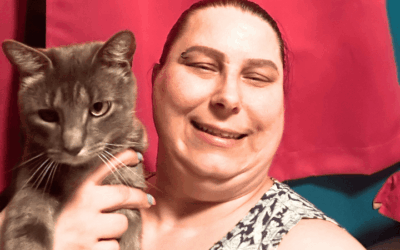 Special needs cat tosses lifeline to Navy veteran living with anxiety