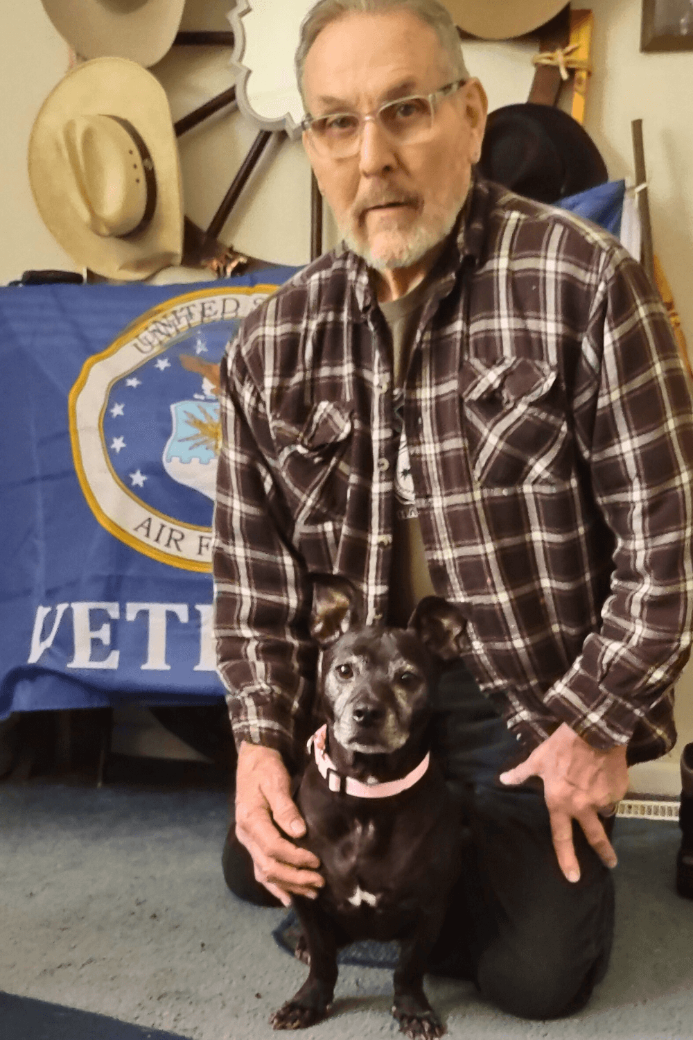 Veteran military K9 handler devoted to saving senior dogs