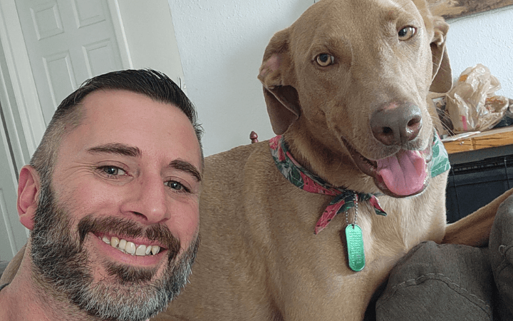 Grit forged through service inspires veteran to help a difficult dog