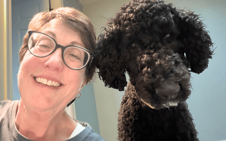 Timing is everything for Air Force veteran and spirited rescue dog