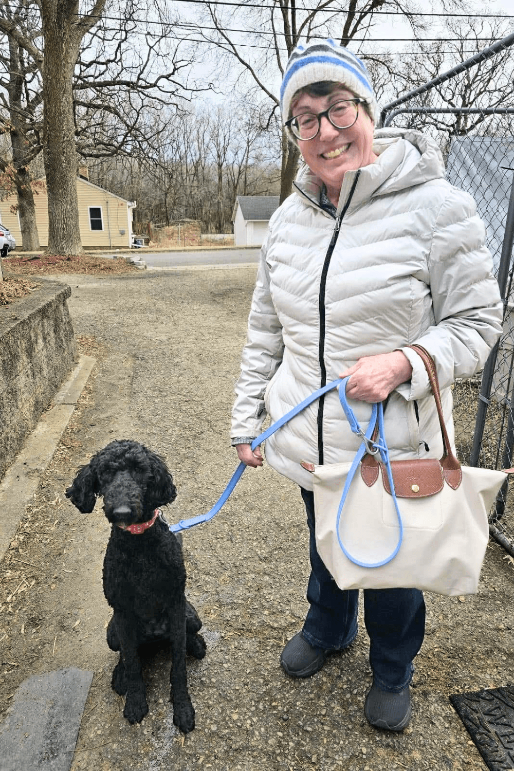 Timing is everything for Air Force veteran and spirited rescue dog