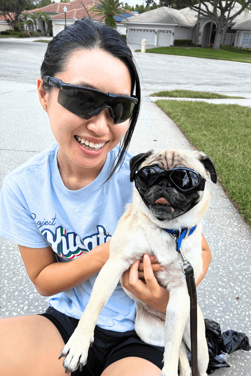 Reservist transitions to civilian life with cuddlesome Pug by his side
